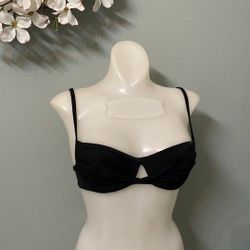 Victoria’s Secret Black Bikini Top size 34B