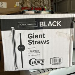 Giant Straws 2000/case 