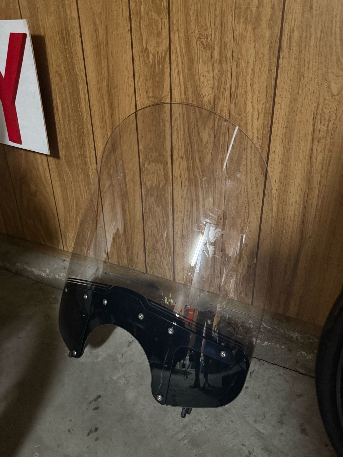 Indian motorcycle large windshield