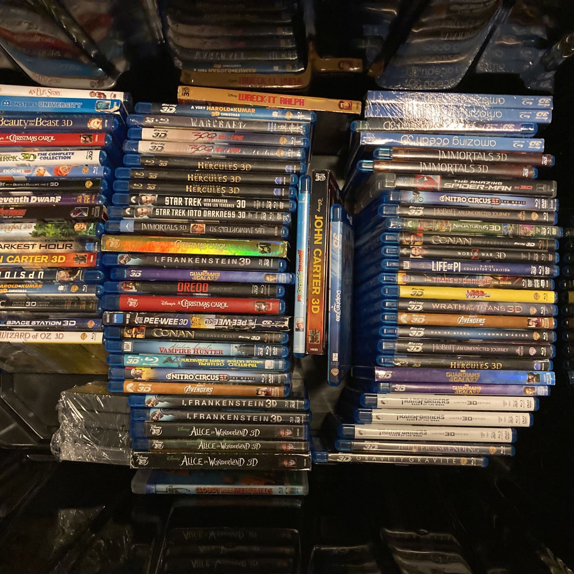 3D Blu Ray Movies