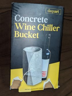 Concrete Wine Chiller Bucket 750ml Bottles