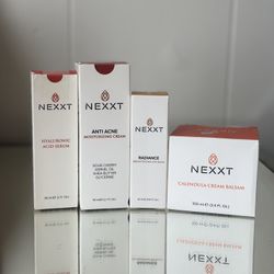 Nexxt Skincare Bundle ✨ Hyaluronic + Acne + Eye Cream + Calendula NEW