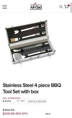 All-Cad Stainless Steel Grill Set