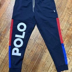 “BNWOT POLO LOGO SWEATPANTS””