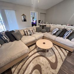 Sectional With Chaise 3 Pc
