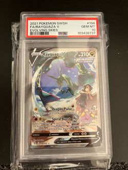 Rayquaza V Evolving Skies PSA 10