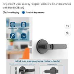 Foxgurd Smart Fingerprint Door lock 