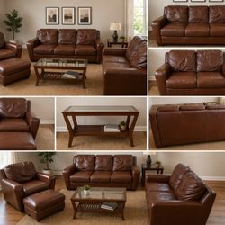 Leather Furniture Set