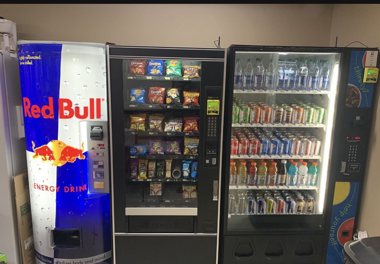 Vending machines and Location