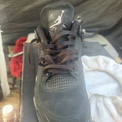 Jorden 4 Black Cat 