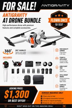 Antigravity A1 Drone Bundle