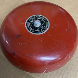 Vintage Antique Notifier corporation lincoln nebraska Red Alarm