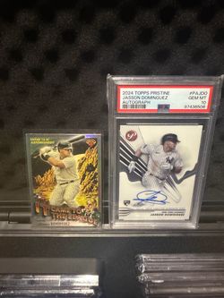 Jasson Dominguez rookie/rookie auto lot