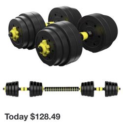 Adjustable Dumbbell Pair, Dumbbell Combination Environmental Dumbbell Barbell
