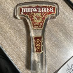 Vintage Budweiser Tap Handle