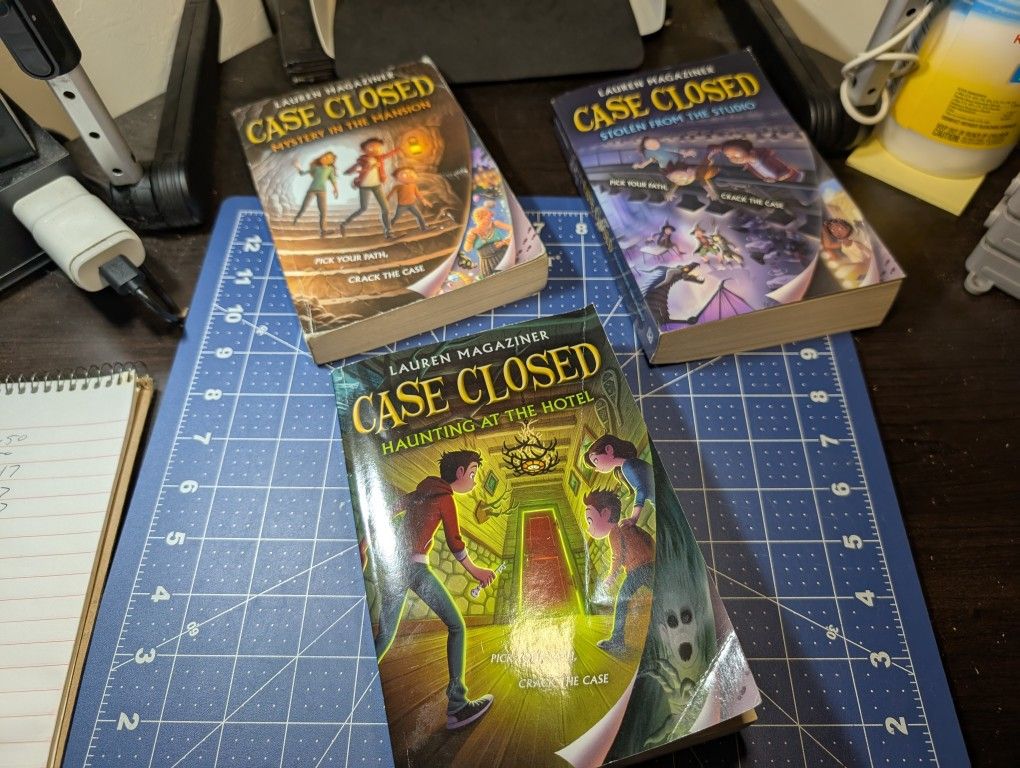 Case Closed Series All 3 Books Paperback Complete