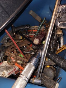 Tote Of Miscellaneous tools