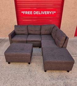 Beautiful 6 Piece Modular Sectional Sofa