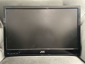 JVC TV With DVD Player Installed 
