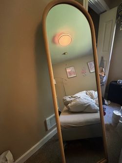 Beige mirror