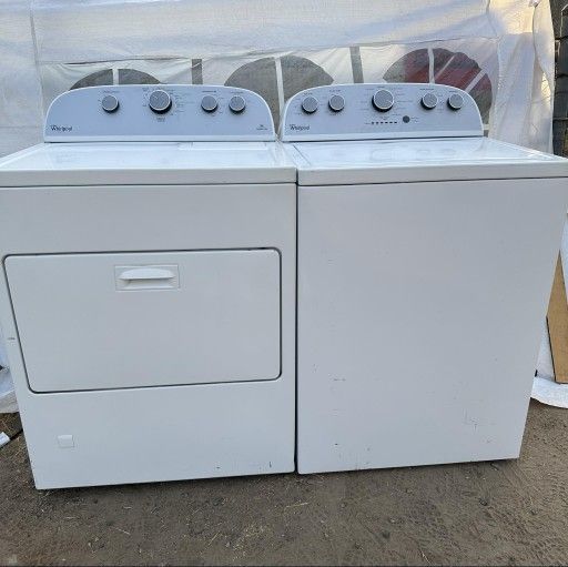 Whirlpool Washer And Electric Dryer Laundry Set