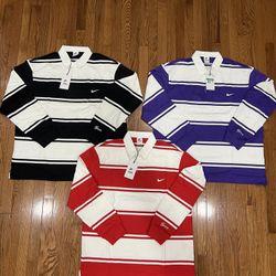 Supreme Nike Stripe Rugby