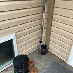 Weights And Barbell
