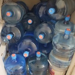 Sealed 5 Gallon Water Jugs