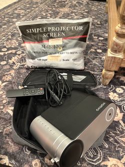 Projector - Vamvo L4200 + 12” Screen