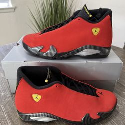 Size 12 - Air Jordan 14 Retro 2025 Ferrari