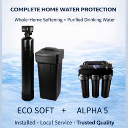 Water Softener And drinking System R/o 