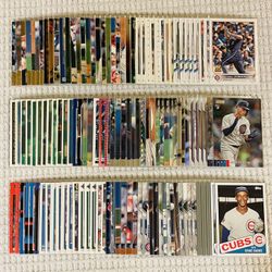 Chicago Cubs 125 Card Baseball Lot!