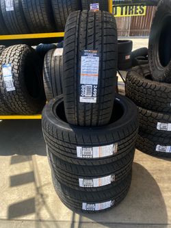 New Tires Set Milestar 235/45 R18 EV Compatible