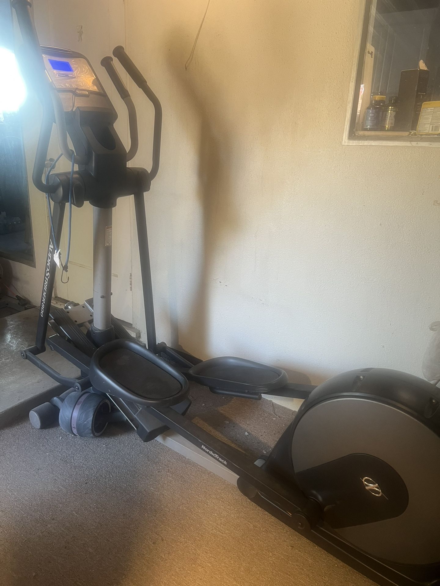 Elliptical And Stationary Bike