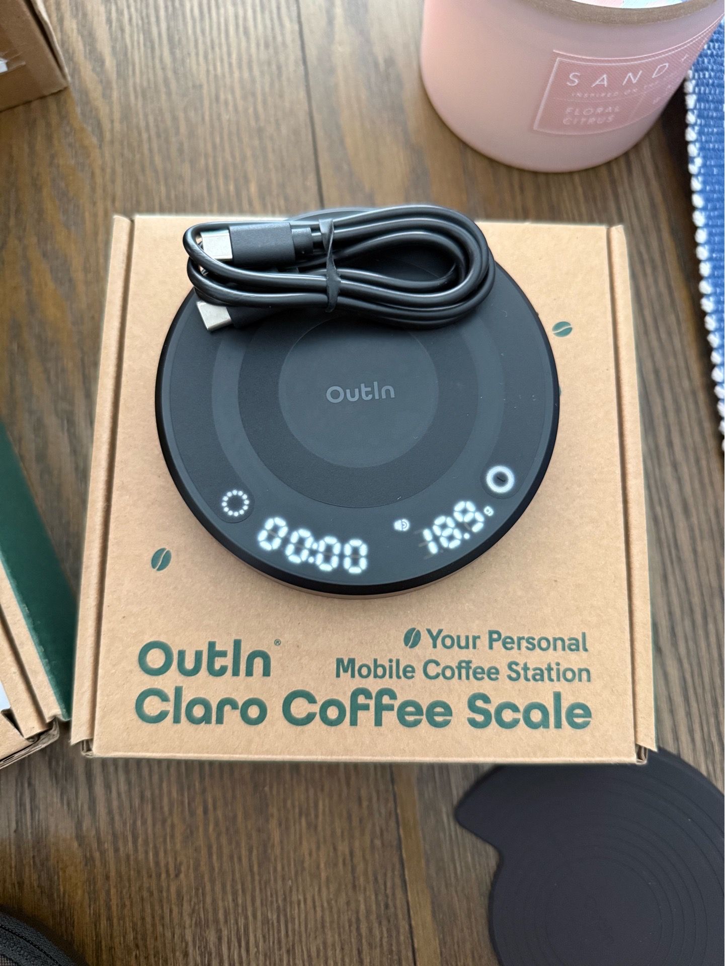 Outln Coffee Scale and Universal Coffee Stand