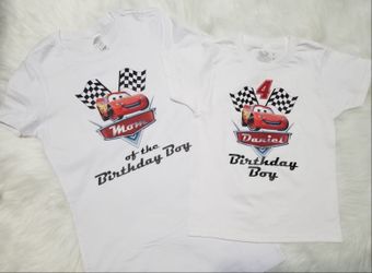 Lighting McQueen birthday boy, Cars.