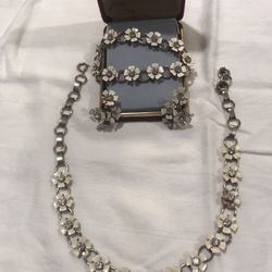Vintage Daisy Jewelry Set