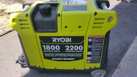 Ryobi generator