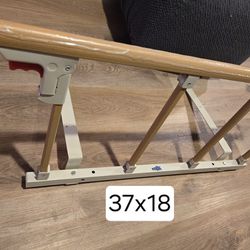 37x18 Safety Bedrail Elderly Toddler  Foldaable