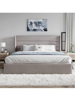 Plataforma bed frame size queen