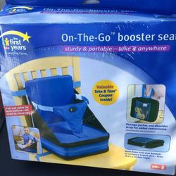 On the go booster seat