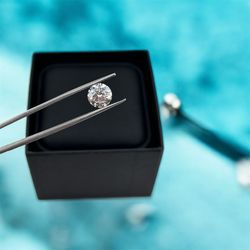 2.05 Carat Lab Grown Round Shape Certified Diamond 