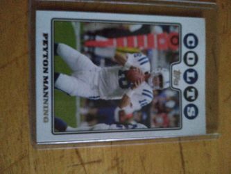 Peyton Manning Football Card 1998