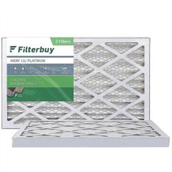 2 packs air filter 12*20*1