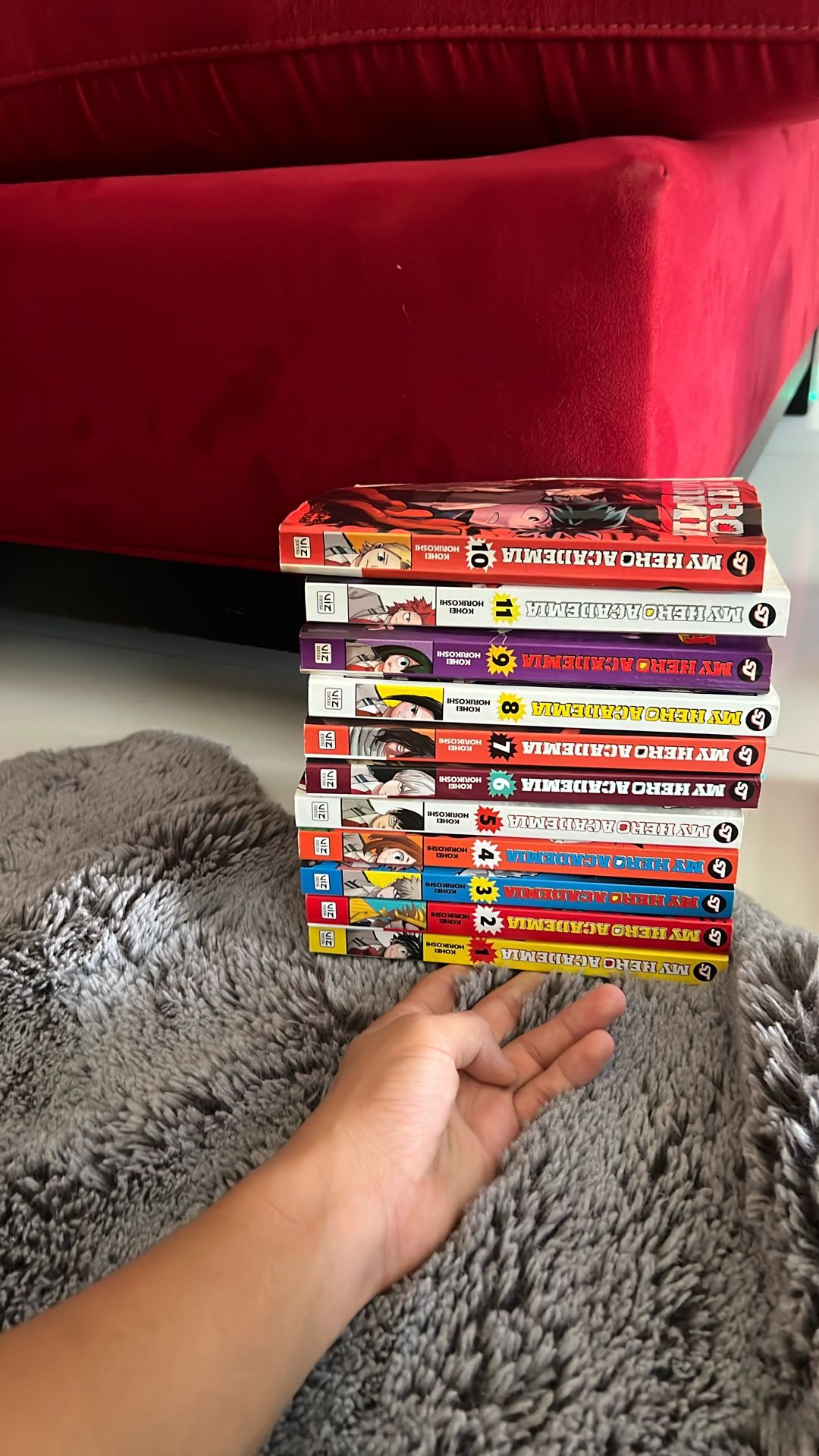 First 11 Book Of The My Hero Academia