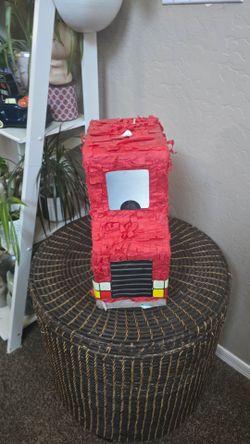 Fire truck pinata
