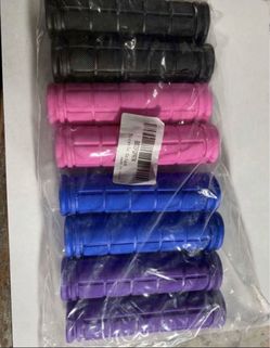 NEW Soft RUBBER HANDLE Bar  GRIPS SET Of 4 MTB/ FIXIE BMX BICYCLE BIKE