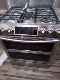 Gas stove stainless steel five burner