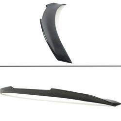 BRAND NEW 2017-2024 INFINITI Q60 HIGH KICK Real Carbon Fiber Rear Trunk PSM Spoiler