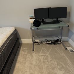 Computer Table And Monitors 